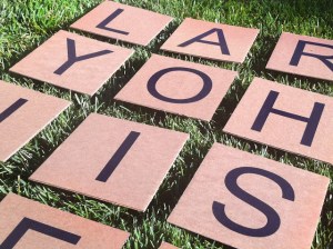 Yard Boggle Scrabble Cardboard5