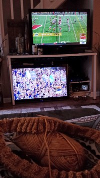 Football and Knitting